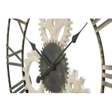 ZEGAR ŚCIENNY ZĘBATKI 70X4,5 cm